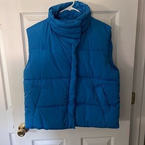 Blue Puffer Vest